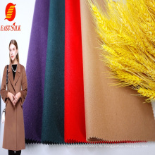 100% Polyester dehnen losen Strickmaterial Poly -Tweed -Stoff für Mantel